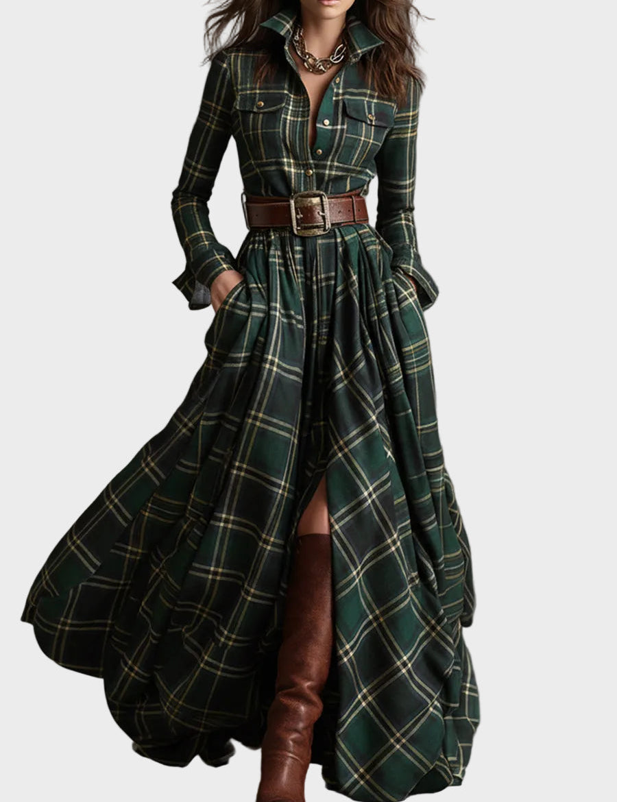 Klementine – Elegantes und klassisches Hemdkleid von Amora Bern, Ansicht 2