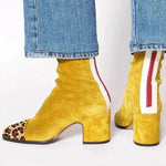 Grimburga – Wildleder-Stiefeletten mit Absatz von Amora Bern, Ansicht 12