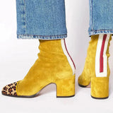 Grimburga – Wildleder-Stiefeletten mit Absatz von Amora Bern, Ansicht 12