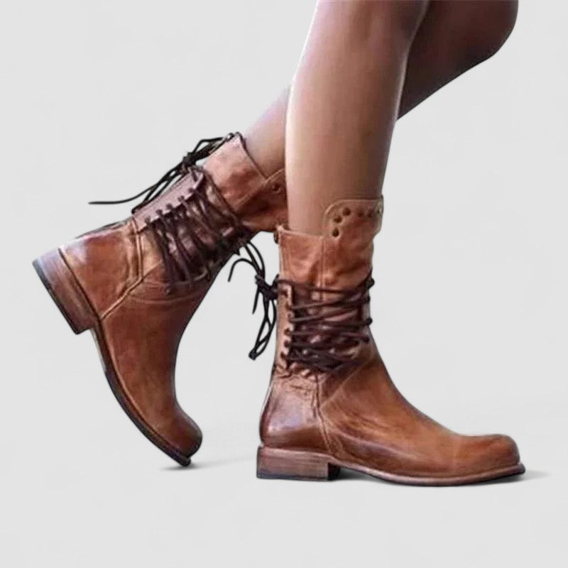 Ansburga – Orthopädische Western-Stiefel von Amora Bern, Ansicht 2