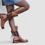 Ansburga – Orthopädische Western-Stiefel von Amora Bern, Ansicht 3