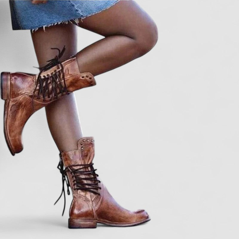 Ansburga – Orthopädische Western-Stiefel von Amora Bern, Ansicht 3