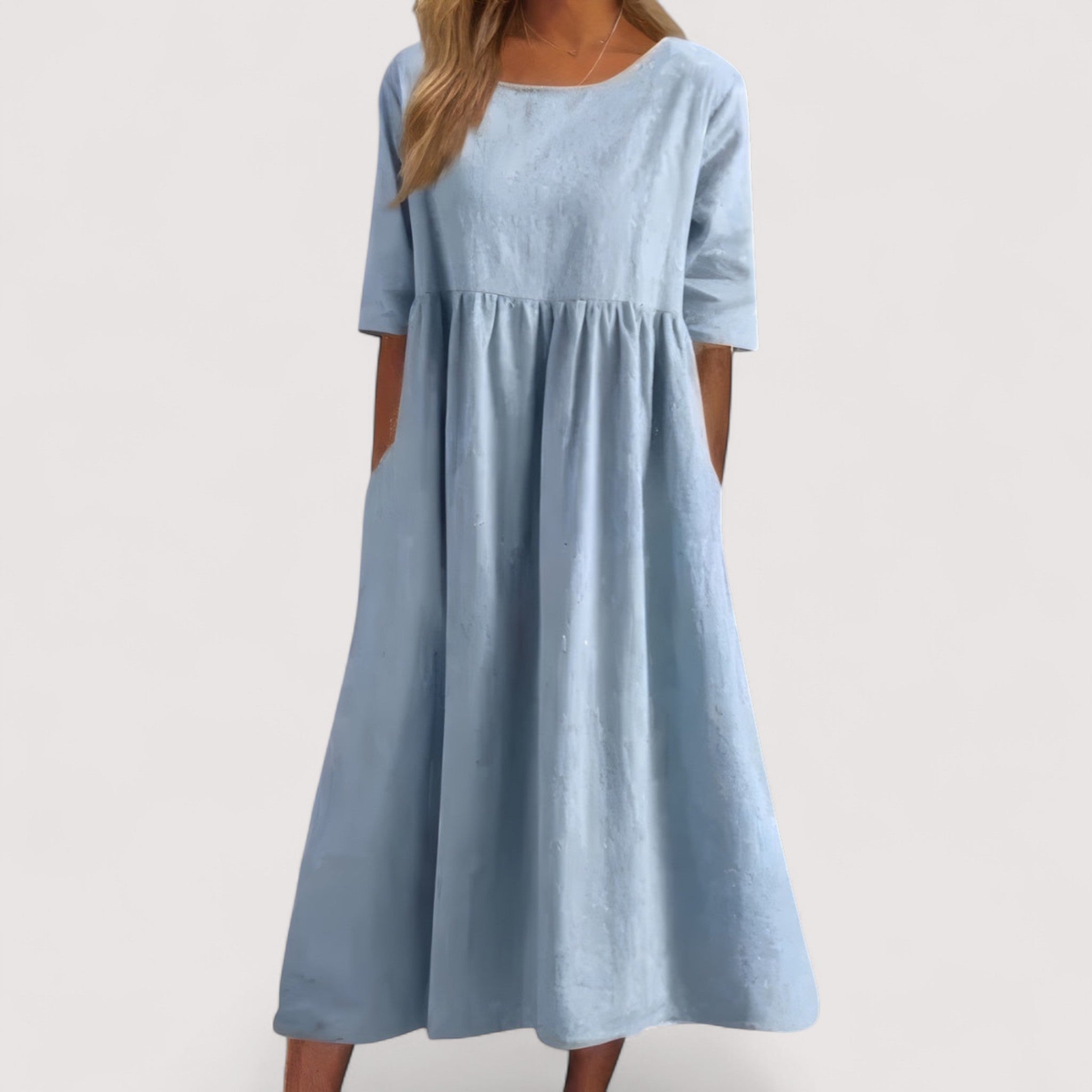 Selina™ | Lässiges Baumwollkleid