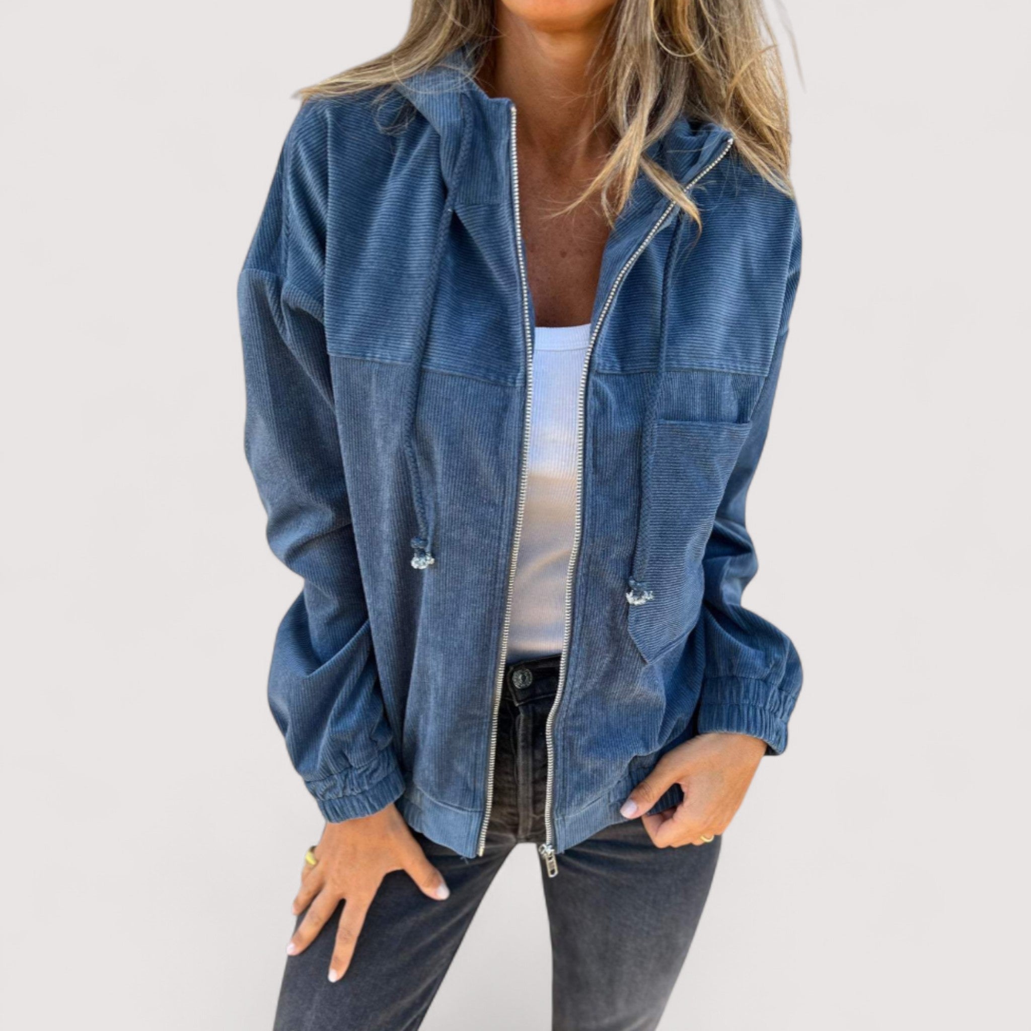 Marta™ | Jacke mit Kapuze aus Kordel