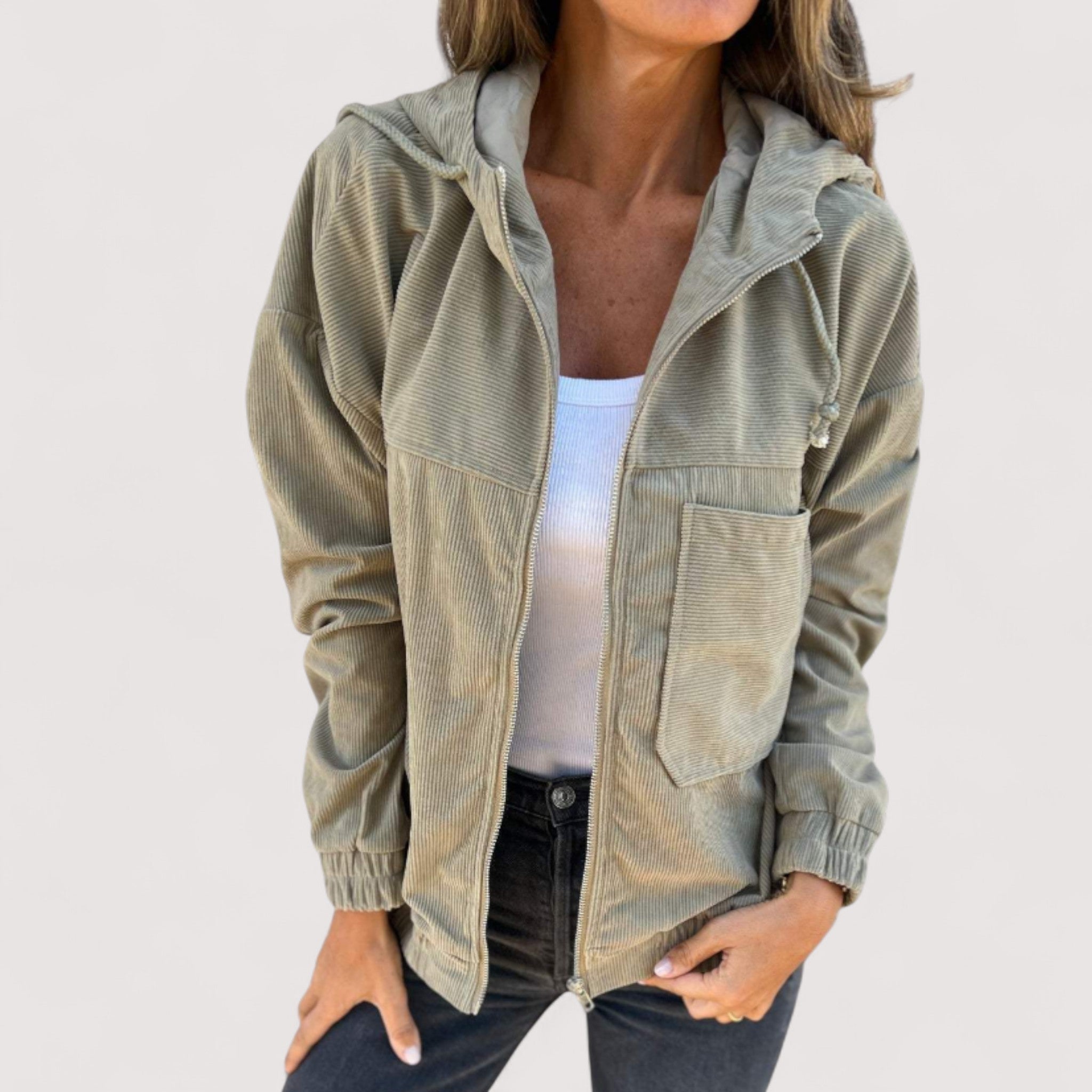 Marta™ | Jacke mit Kapuze aus Kordel