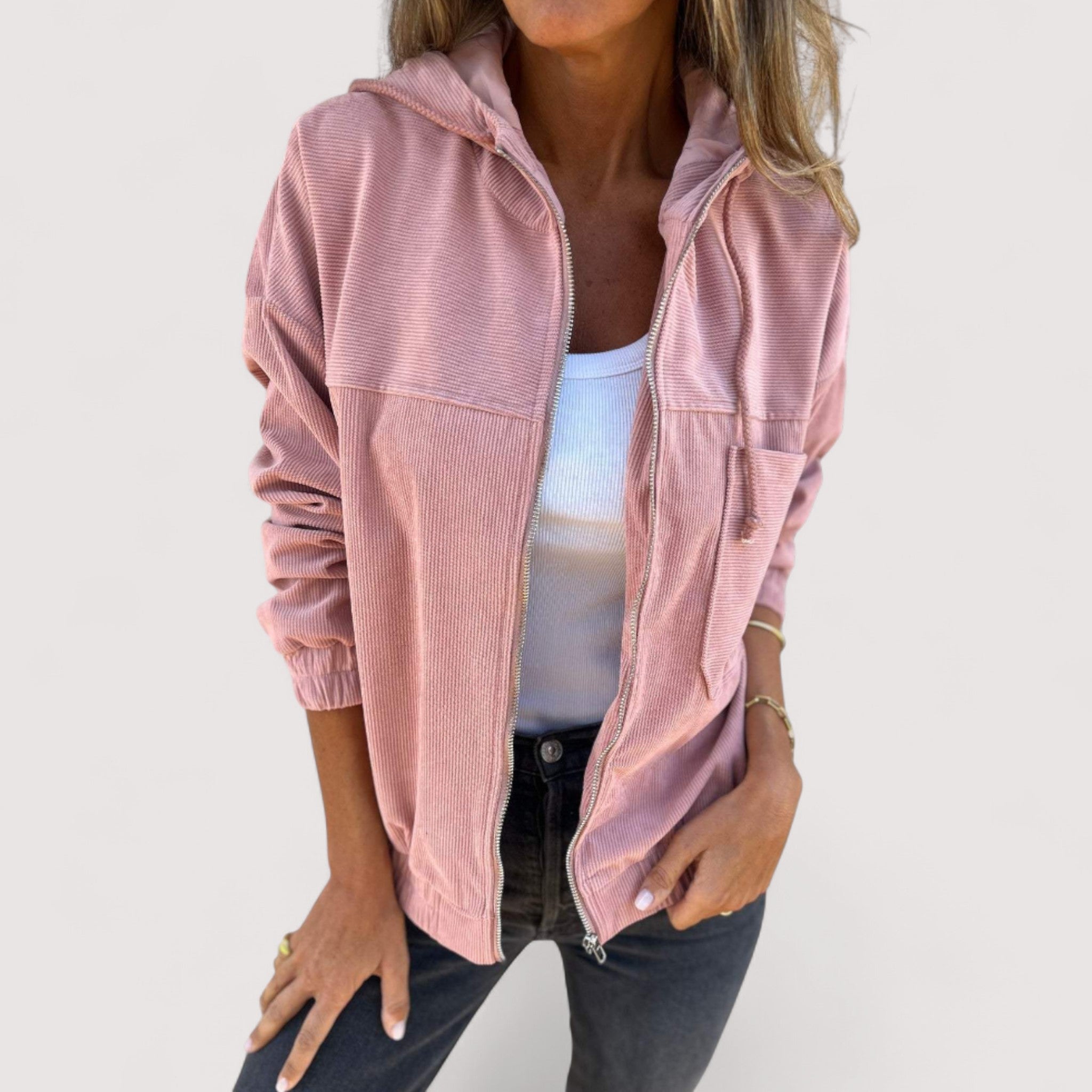 Marta™ | Jacke mit Kapuze aus Kordel