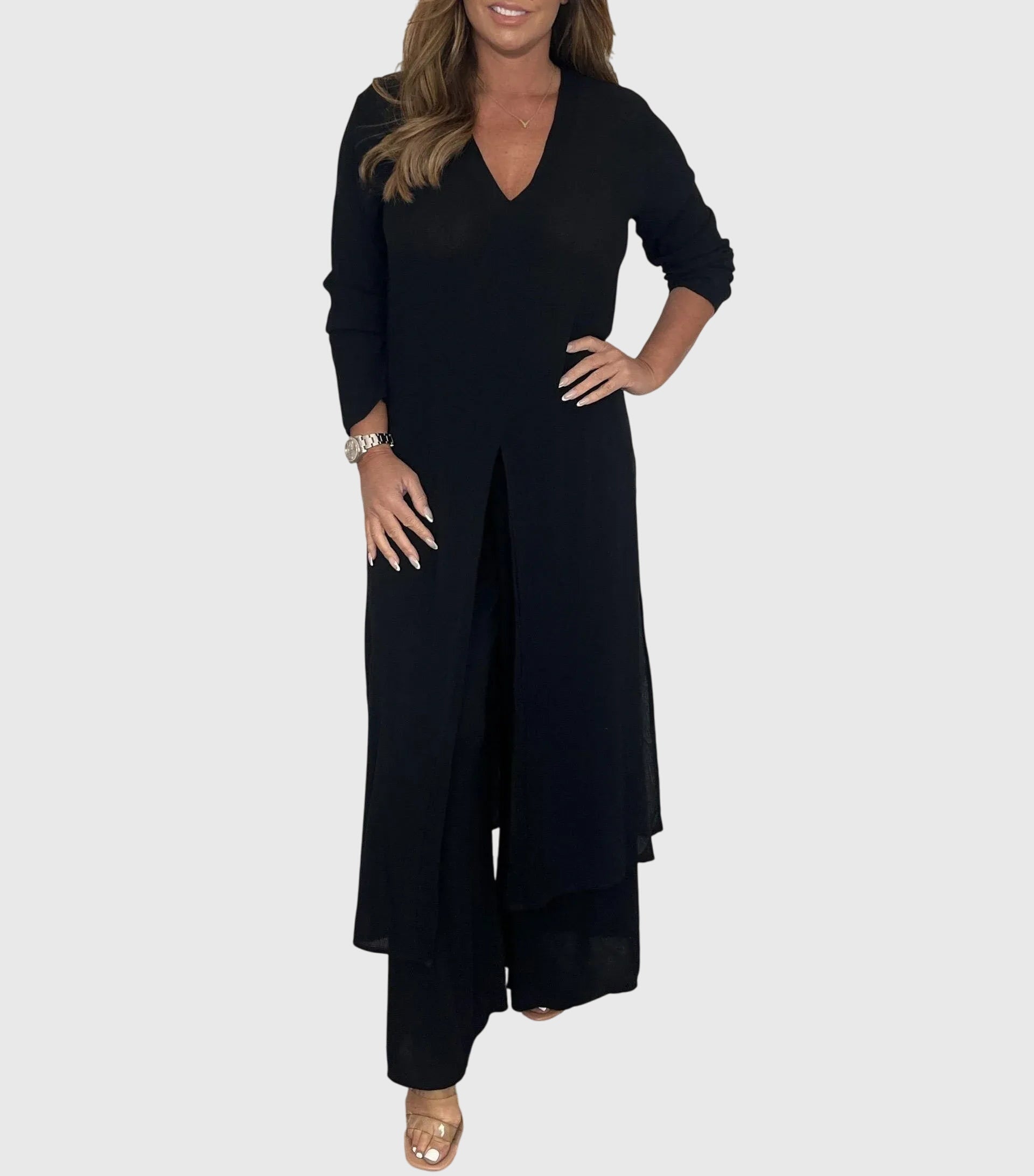 Olivia™ Elegantes zweiteiliges Set, Detailansicht