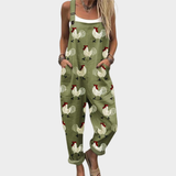 Bequeme Bedruckte Overall