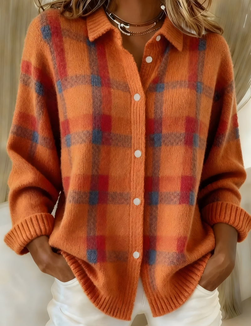 Felicia™ | Retro-Karopullover