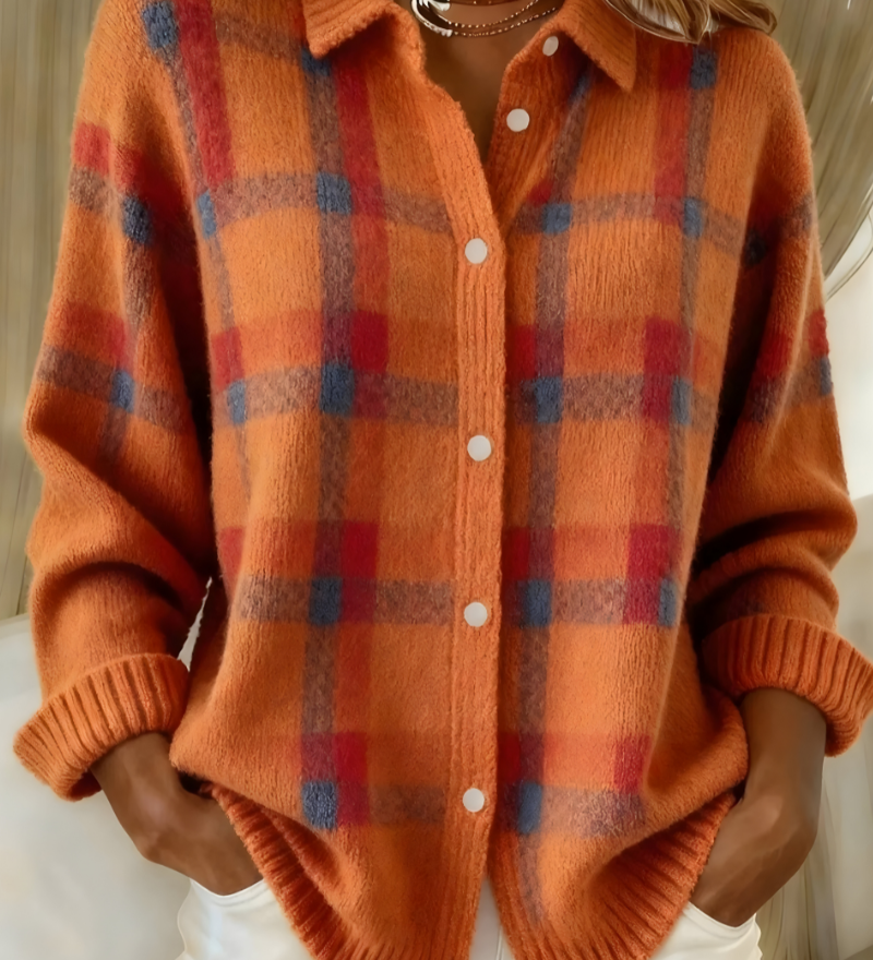 Felicia™ | Retro-Karopullover