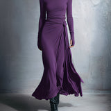 Noémie™ | Maxikleid mit seitlichem Knoten