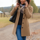 KLASSISCHER LANGER MANTEL