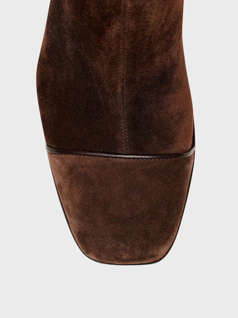 Grimburga – Wildleder-Stiefeletten mit Absatz von Amora Bern, Ansicht 4