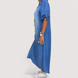 Zava™ | Langes Denim-Kleid