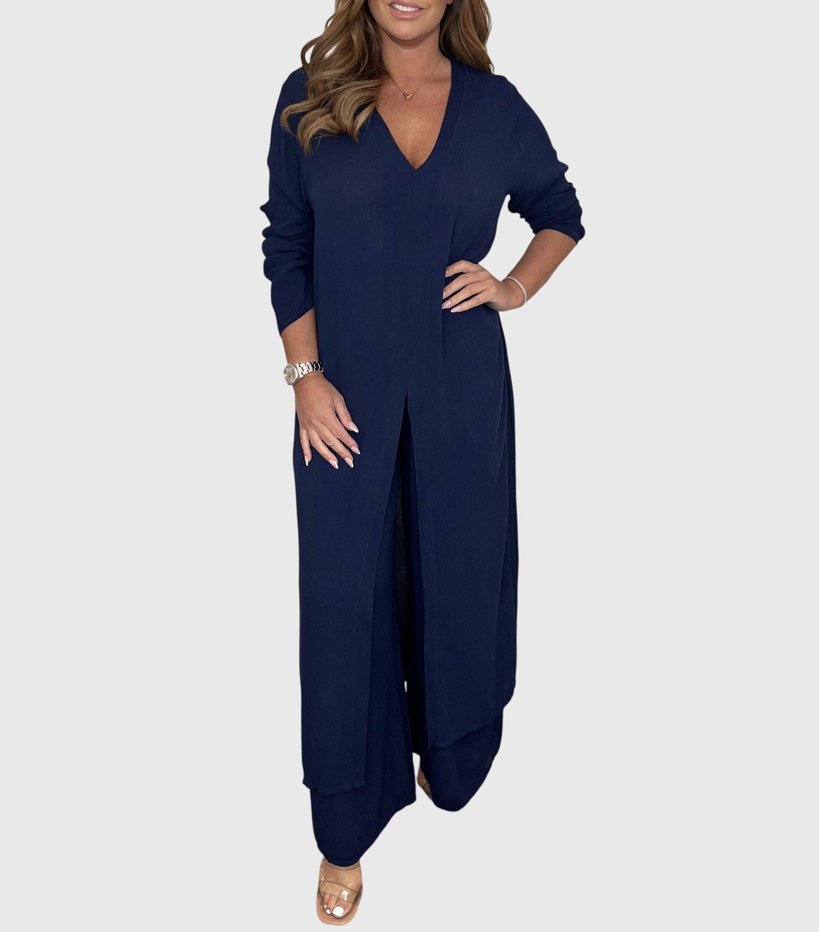 Olivia™ Elegantes zweiteiliges Set, Vorderansicht