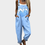 Bequeme Bedruckte Overall