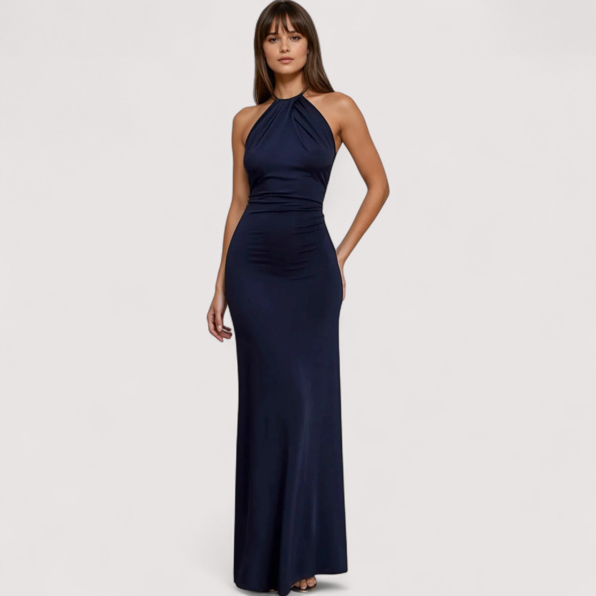 Olga™ | Halterneck-Maxikleid