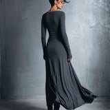 Noémie™ | Maxikleid mit seitlichem Knoten