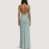 Olga™ | Halterneck-Maxikleid