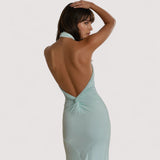 Olga™ | Halterneck-Maxikleid