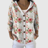 Magdalena – Bequemer Strickcardigan mit Kapuze von Amora Bern