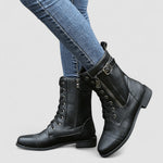 Hrotsvitha – Western-Stiefel mit Schnallen von Amora Bern, Ansicht 2