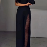 Ines™ | Moderne Jumpsuit mit weiten Hosen