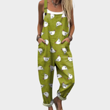Bequeme Bedruckte Overall