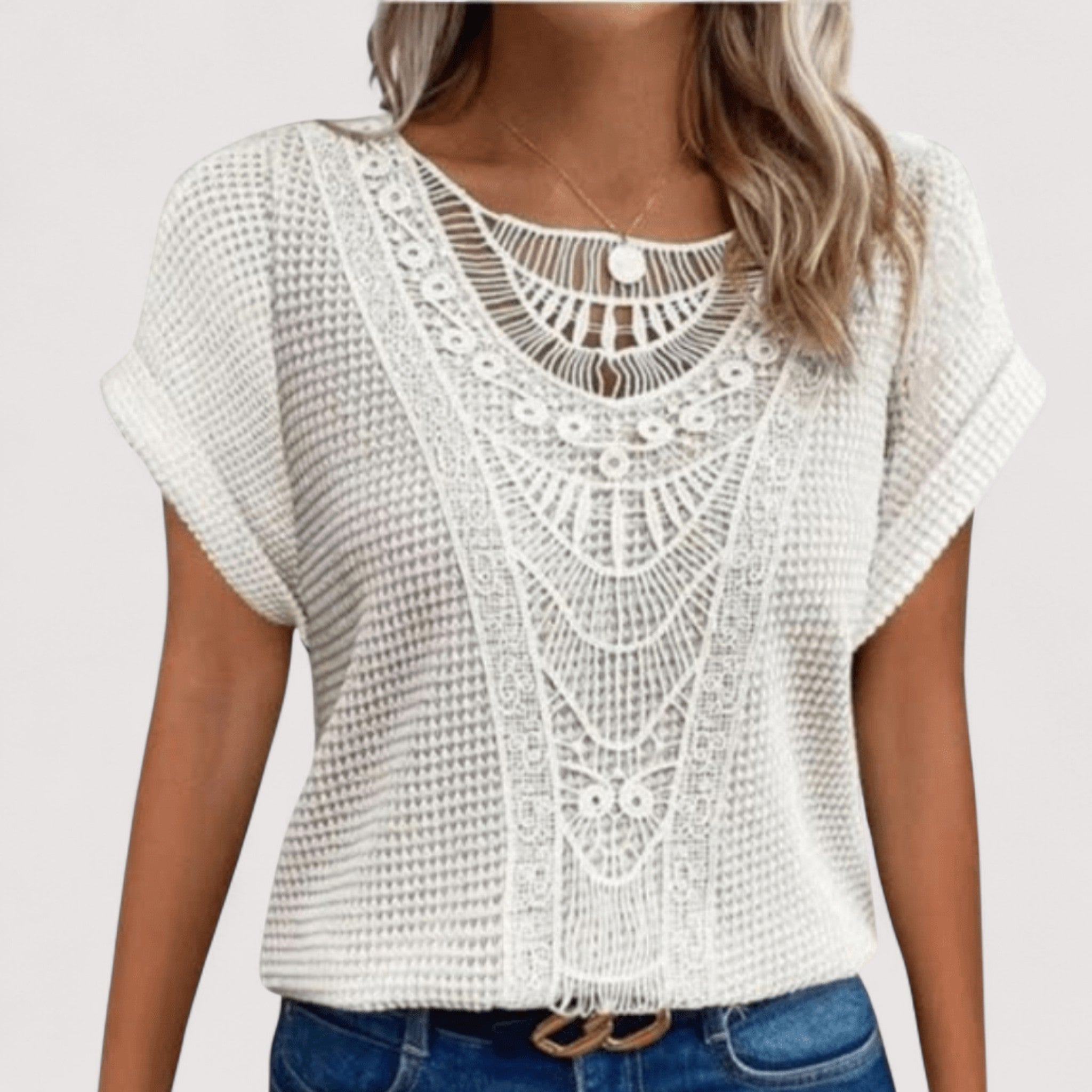 Yvonne™ | Elegante Bluse im Ibiza-Stil