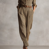 Celia™ | Hosenanzug mit Karo-Muster und raffinierten Details