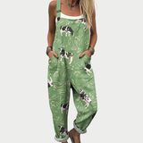 Bequeme Bedruckte Overall