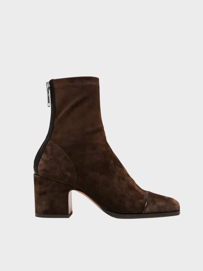 Grimburga – Wildleder-Stiefeletten mit Absatz von Amora Bern, Ansicht 2