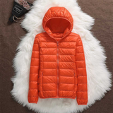 Gebharda – Übergangsjacke in Orange von Amora Bern, Ansicht 3