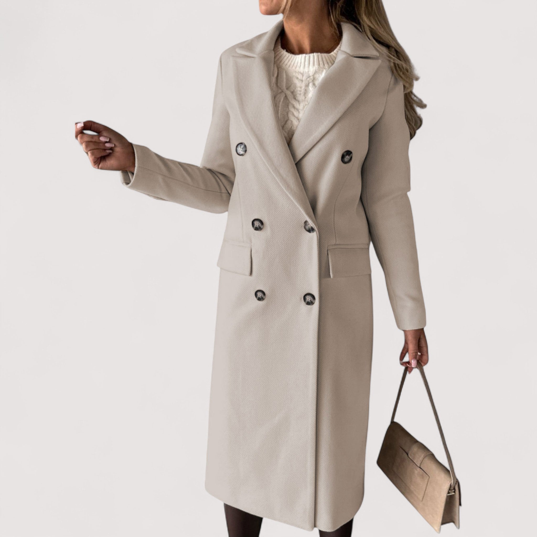 Kia™ | Langer und eleganter Mantel