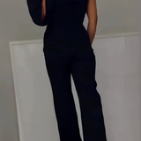 Ines™ | Moderne Jumpsuit mit weiten Hosen