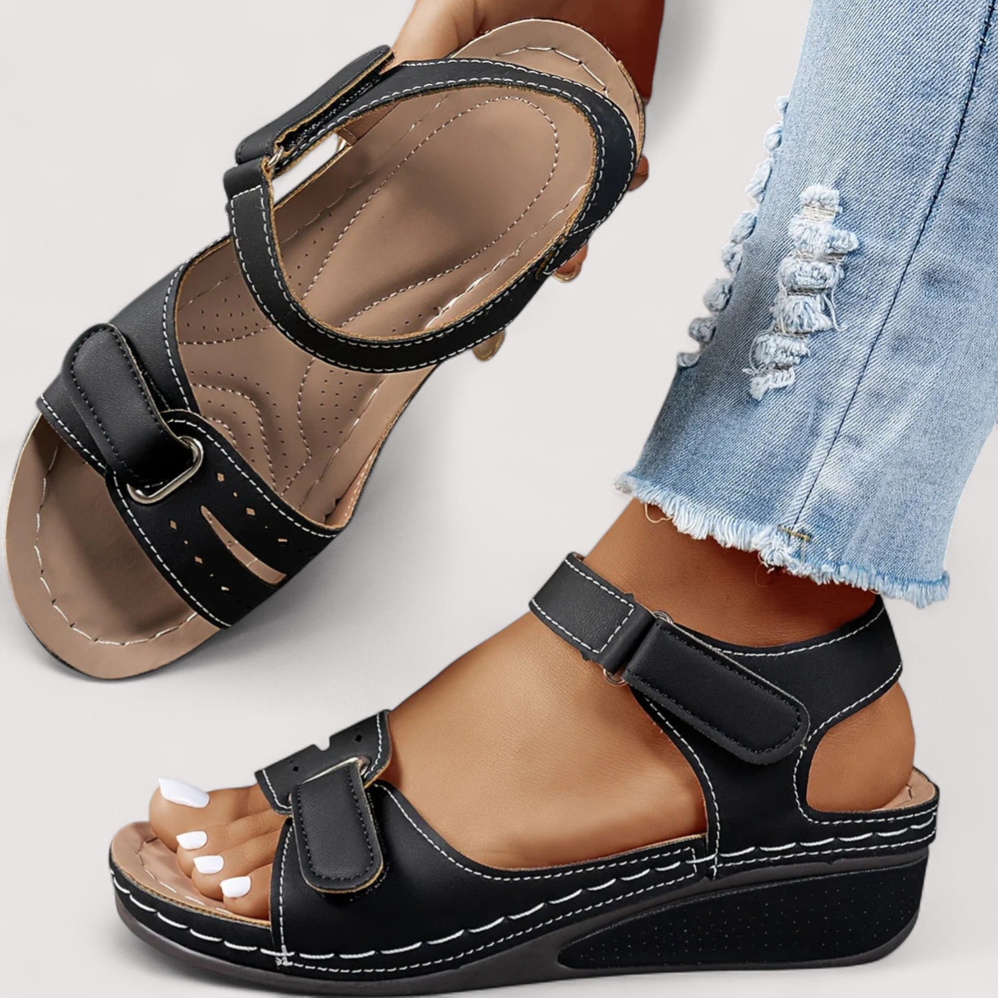 Lea™ | Moderner orthopädischer Sandalo