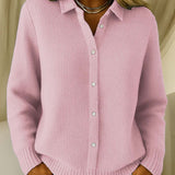 Maeve™ | Klassischer Strick-Cardigan mit Knöpfen