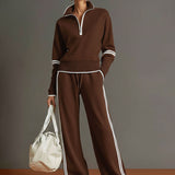 Marietta – Bluse und Hose mit weiten Beinen