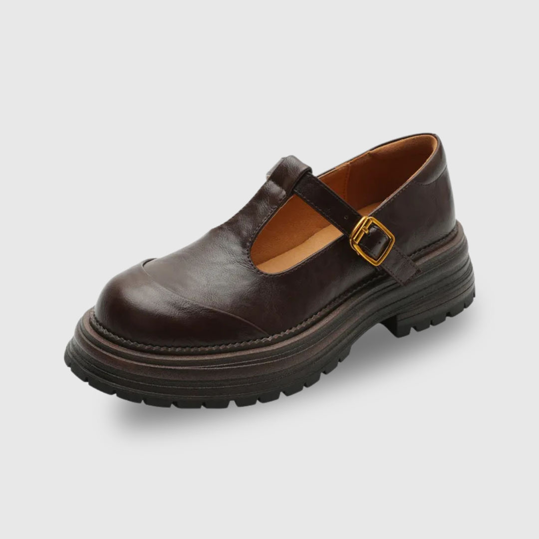 Luisa – Vintage-T-Steg-Schuhe von Amora Bern, Ansicht 7