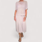 Claudia™ | Sommerkleid mit Strickoberteil