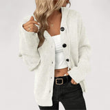 Margrit™ | Strickcardigan mit Knöpfen