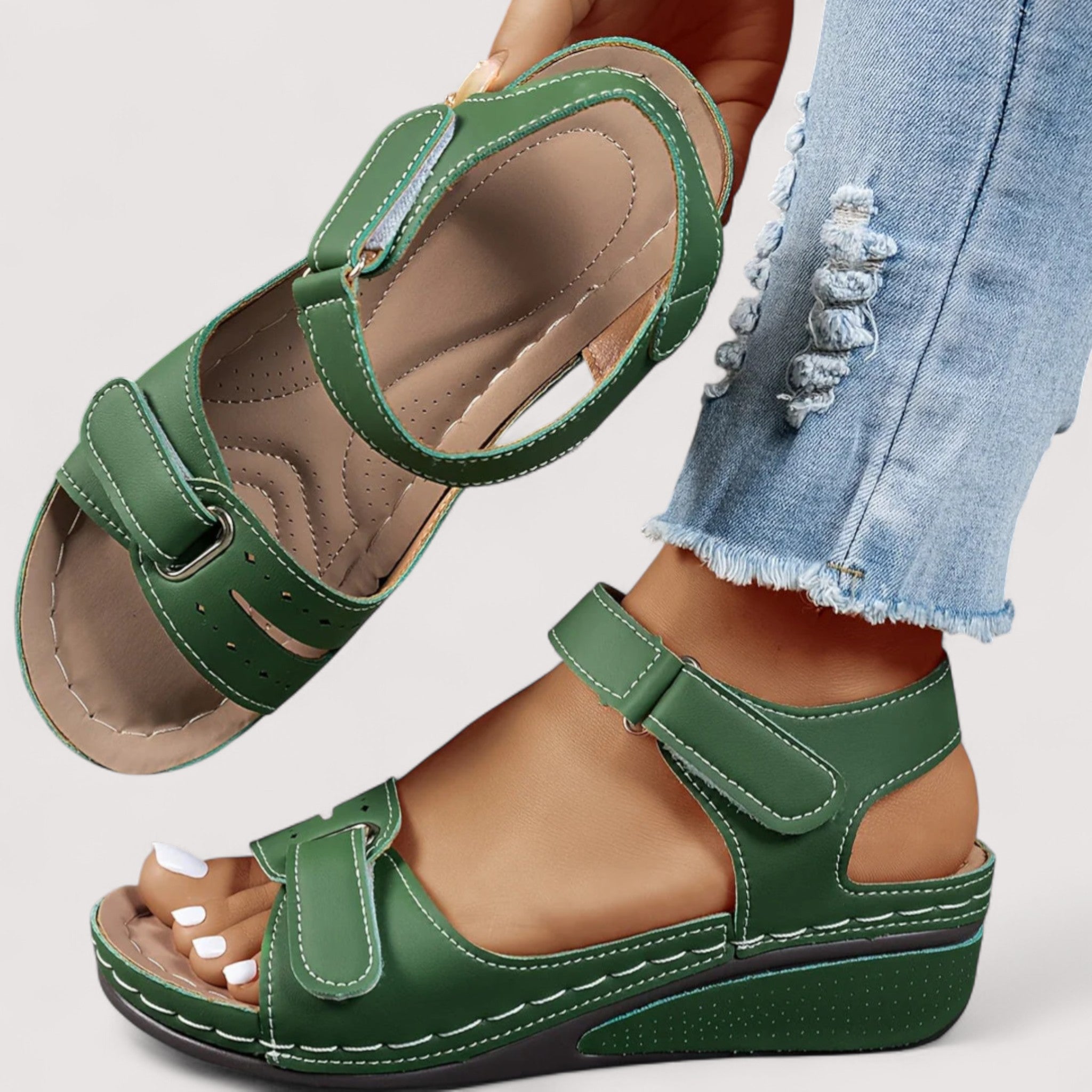 Lea™ | Moderner orthopädischer Sandalo