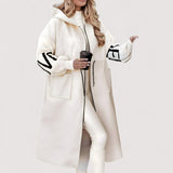 Maris™ | Damenjacke mit Strickärmeln und Kapuze