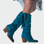 Odilberga – Bequeme Lederstiefeletten im Boho-Stil von Amora Bern, Ansicht 3