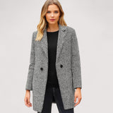 Daria™ | Lange Wolljacke