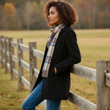 KLASSISCHER LANGER MANTEL