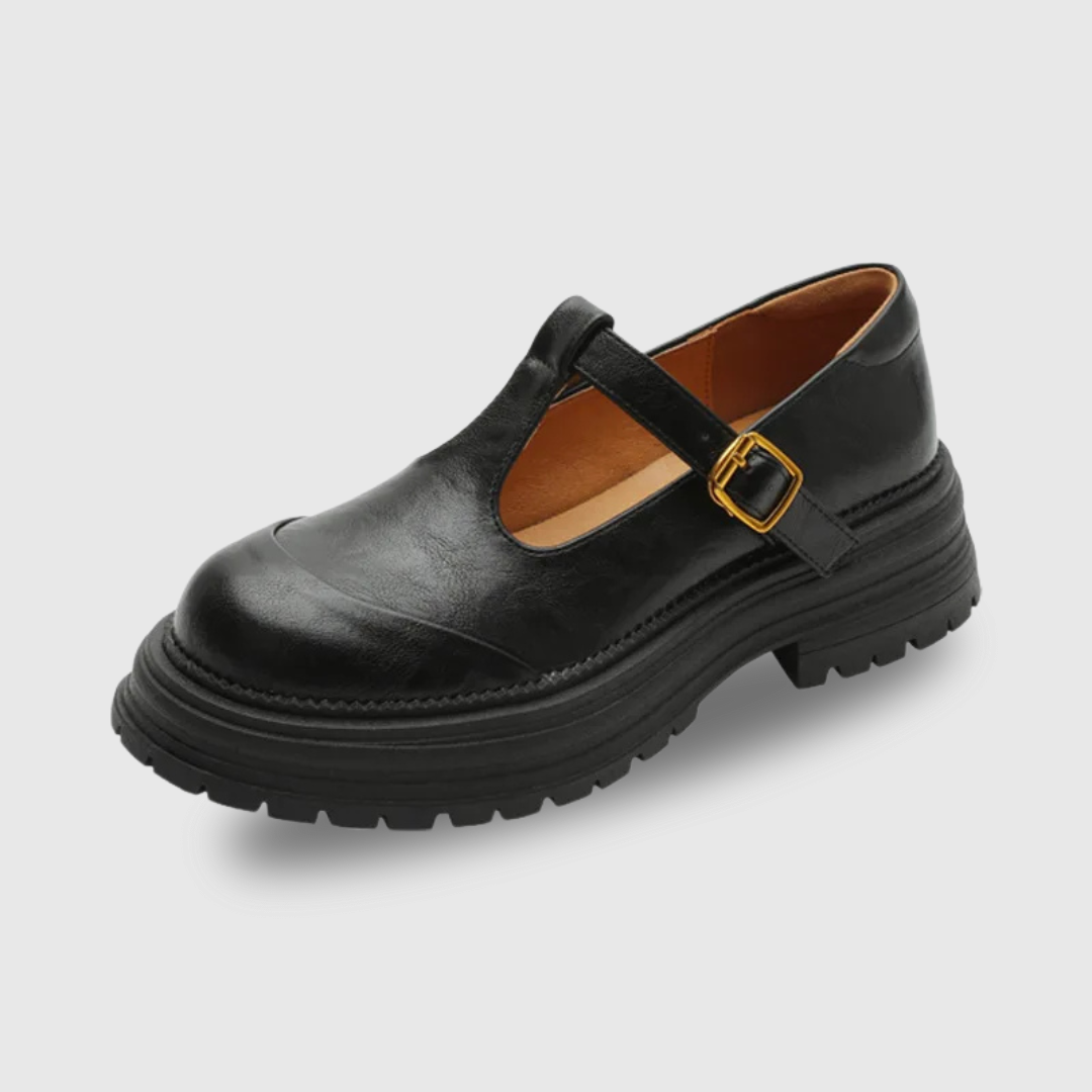 Luisa – Vintage-T-Steg-Schuhe von Amora Bern, Ansicht 8