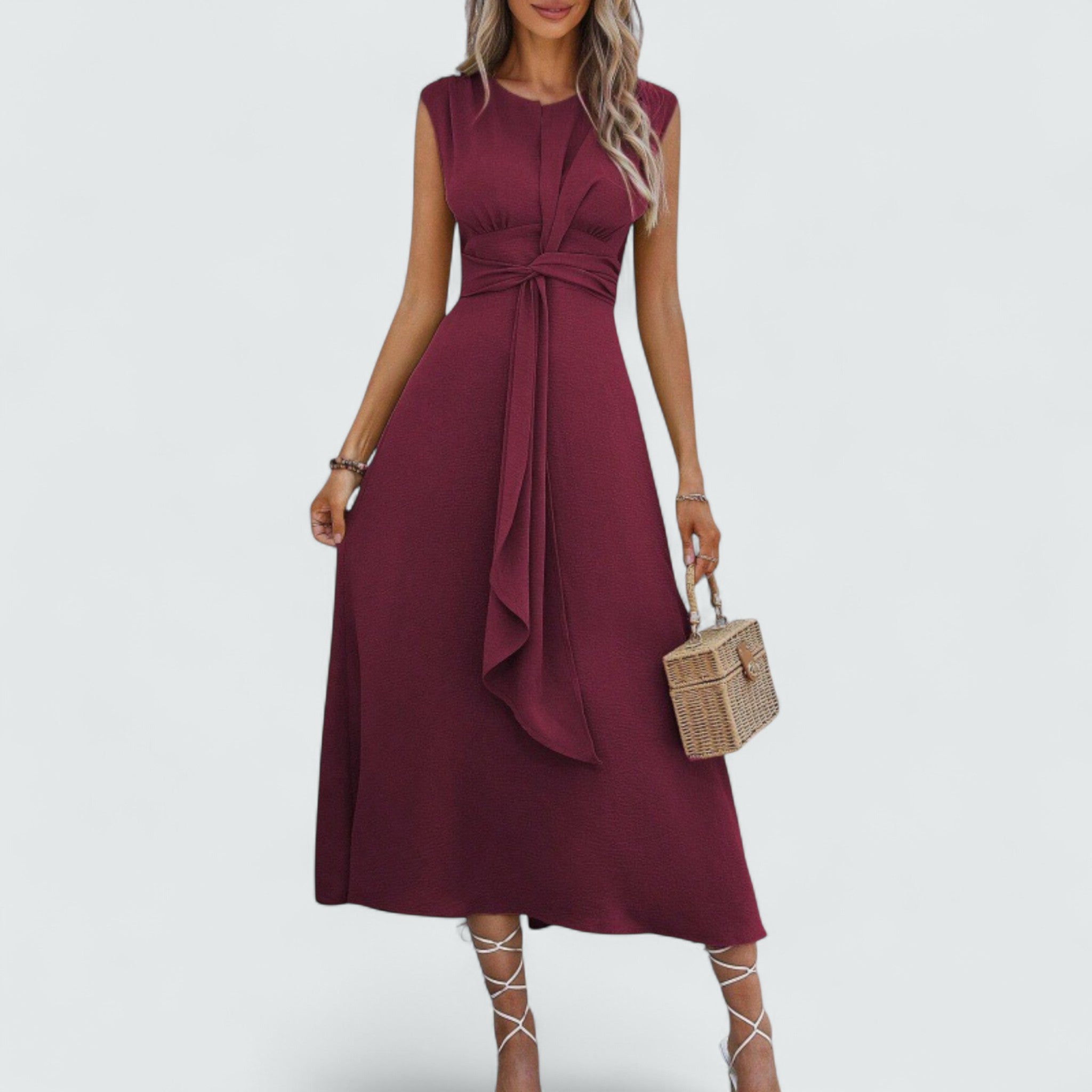 Antonia™ | Elegantes ärmelloses Maxikleid