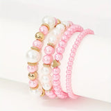 Perola™ | Armband Pearl Harmony - Gemeinsam gegen Brustkrebs (1+1 GRATIS)