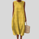 Clara - Alltags-Midikleid
